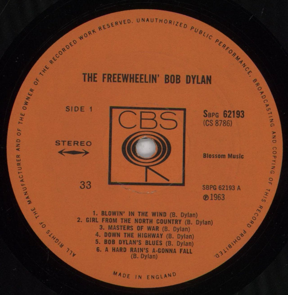 Bob Dylan The Freewheelin' Bob Dylan - 1st - G UK vinyl LP album (LP record) DYLLPTH834865