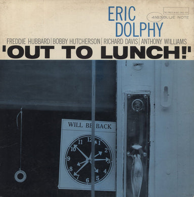 Eric Dolphy Out To Lunch - 2nd NY - VG US vinyl LP album (LP record) BLP4163