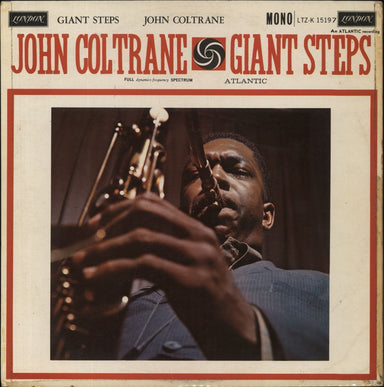 John Coltrane Giant Steps - 1st UK vinyl LP album (LP record) LTZ-K15197
