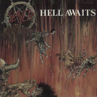 Slayer Hell Awaits Canadian vinyl LP album (LP record) BRC1930