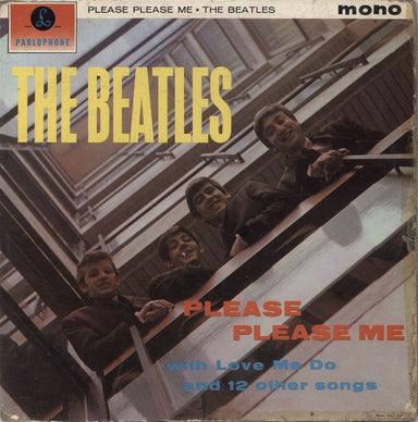 The Beatles Please Please Me - 2nd - Fair UK vinyl LP album (LP record) PMC1202