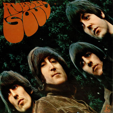 The Beatles Rubber Soul - Transitional Label Variant UK vinyl LP album (LP record) PCS3075