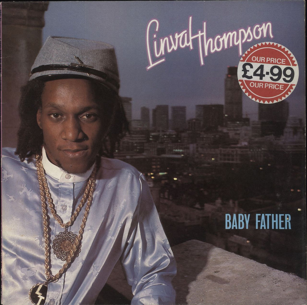 Linval Thompson Baby Father UK vinyl LP album (LP record) GREL51