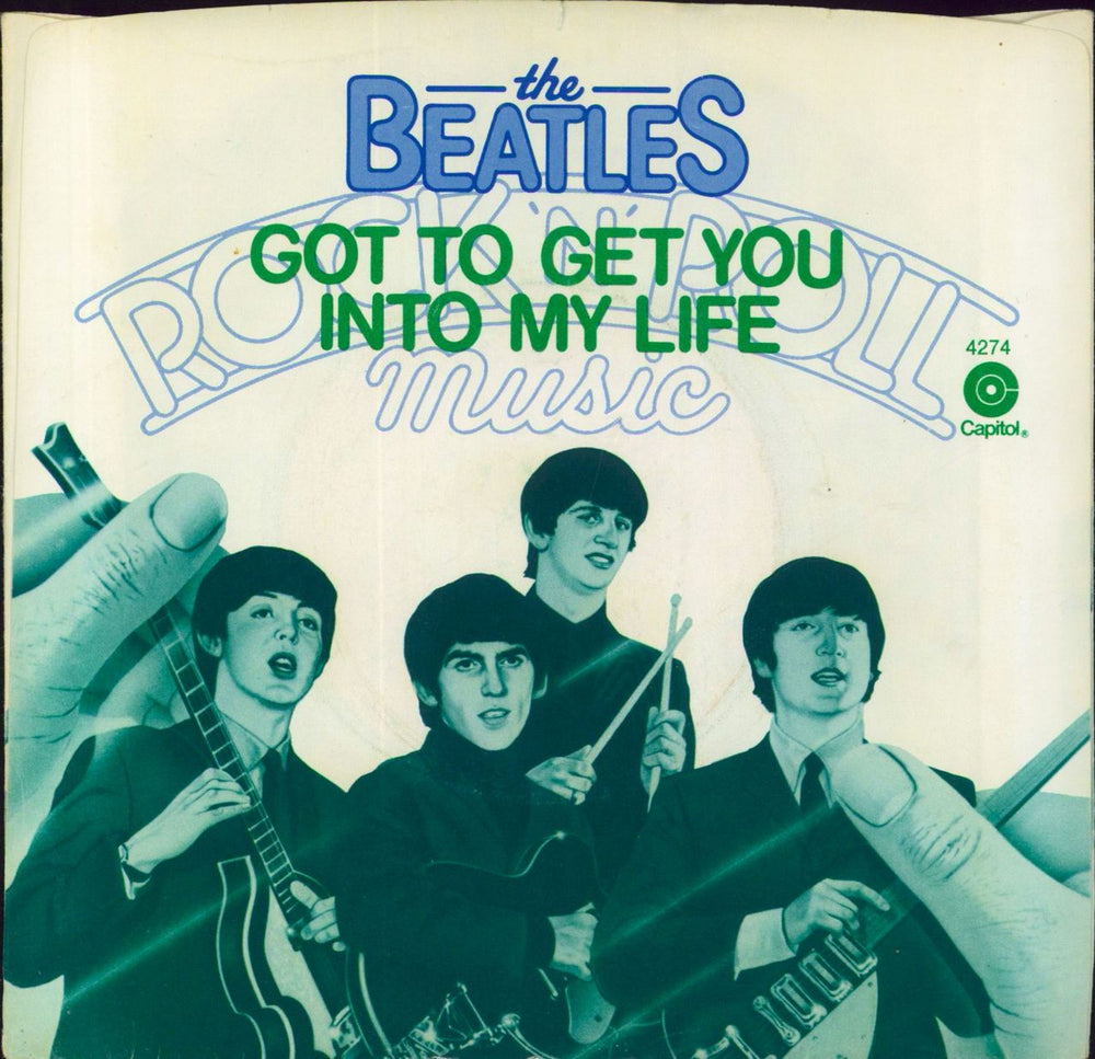 The Beatles Got To Get You Into My Life + Sleeve - EX US 7" vinyl single (7 inch record / 45) 4274