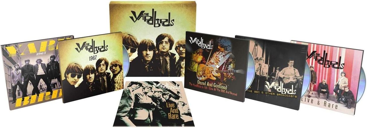 The Yardbirds Live And Rare - Sealed UK Cd album box set