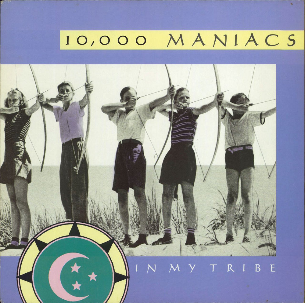 10,000 Maniacs In My Tribe UK vinyl LP album (LP record) EKT41