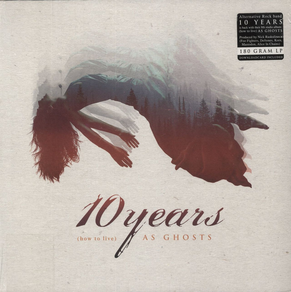 10 Years (How To Live) As Ghosts - 180gm - Sealed UK vinyl LP album (LP record) M75241