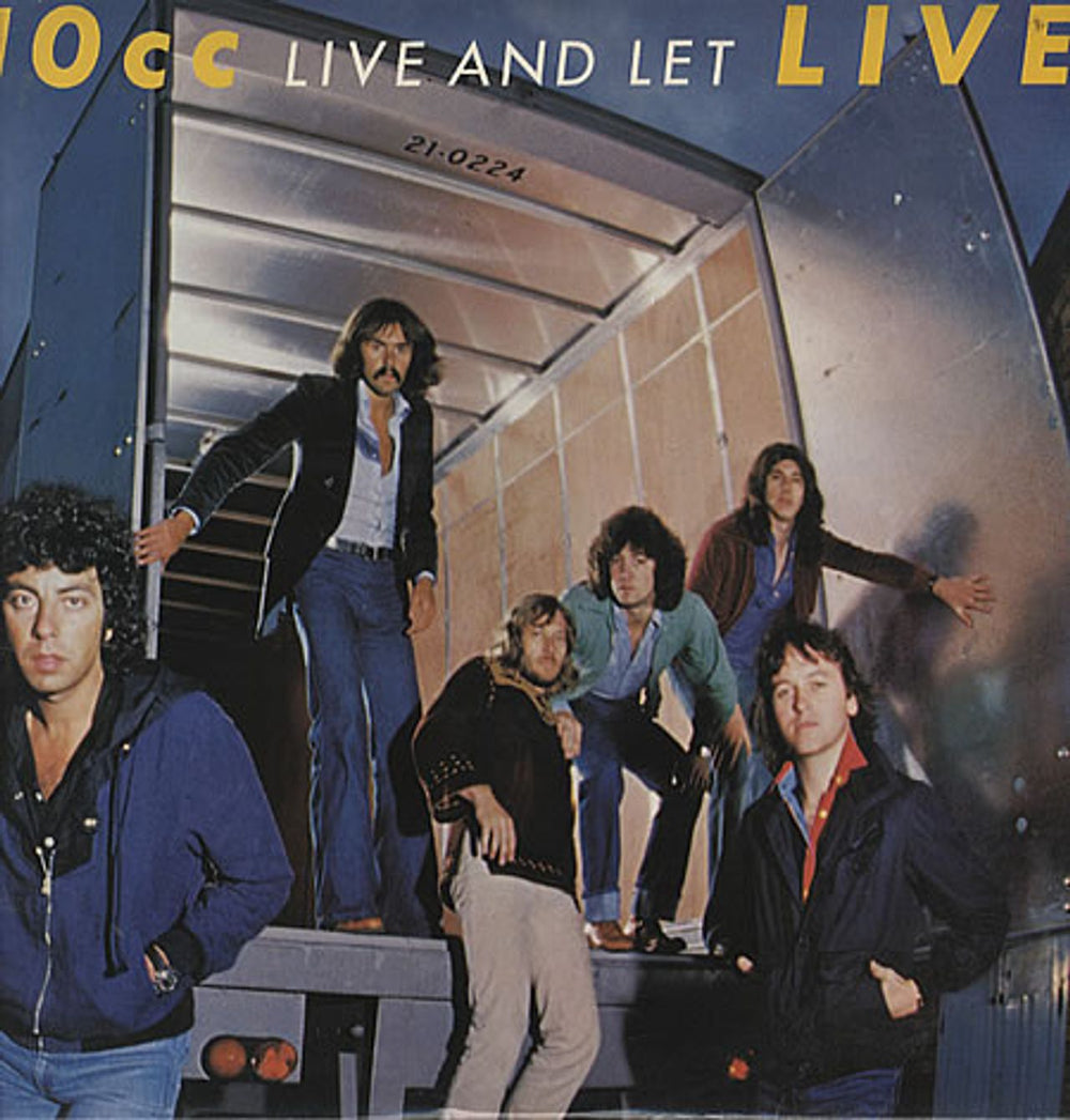 10cc Live And Let Live - EX UK 2-LP vinyl record set (Double LP Album) 6641698