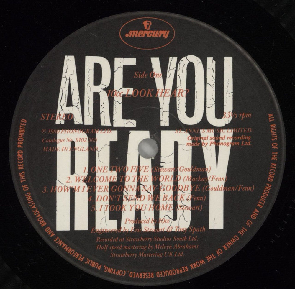 10cc Look Hear? + Poster - Opened shrink UK vinyl LP album (LP record) 10CLPLO238569