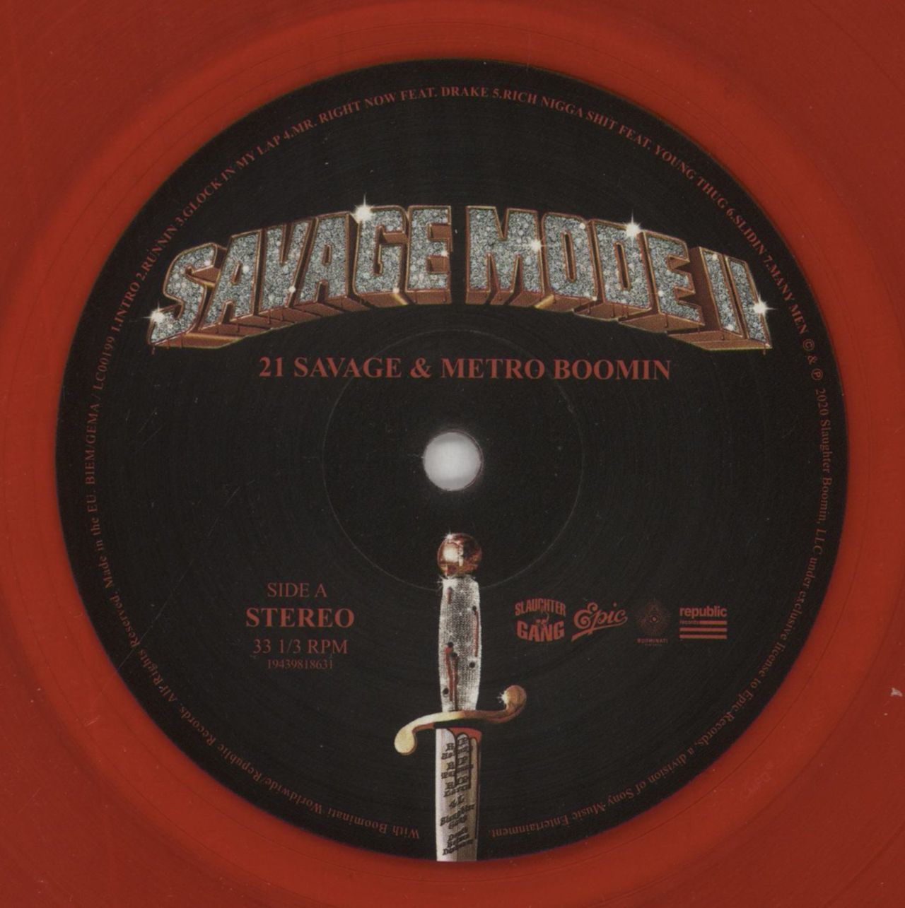 21 savge vinyl- Savage Mode 2 deals vinyl 3 (rare)