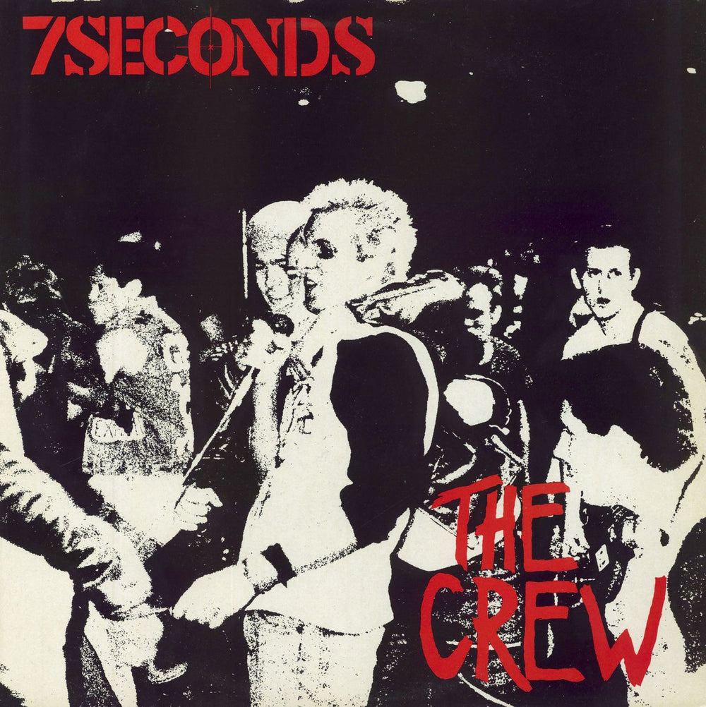 7 Seconds The Crew - Red Text US vinyl LP album (LP record) BYO005