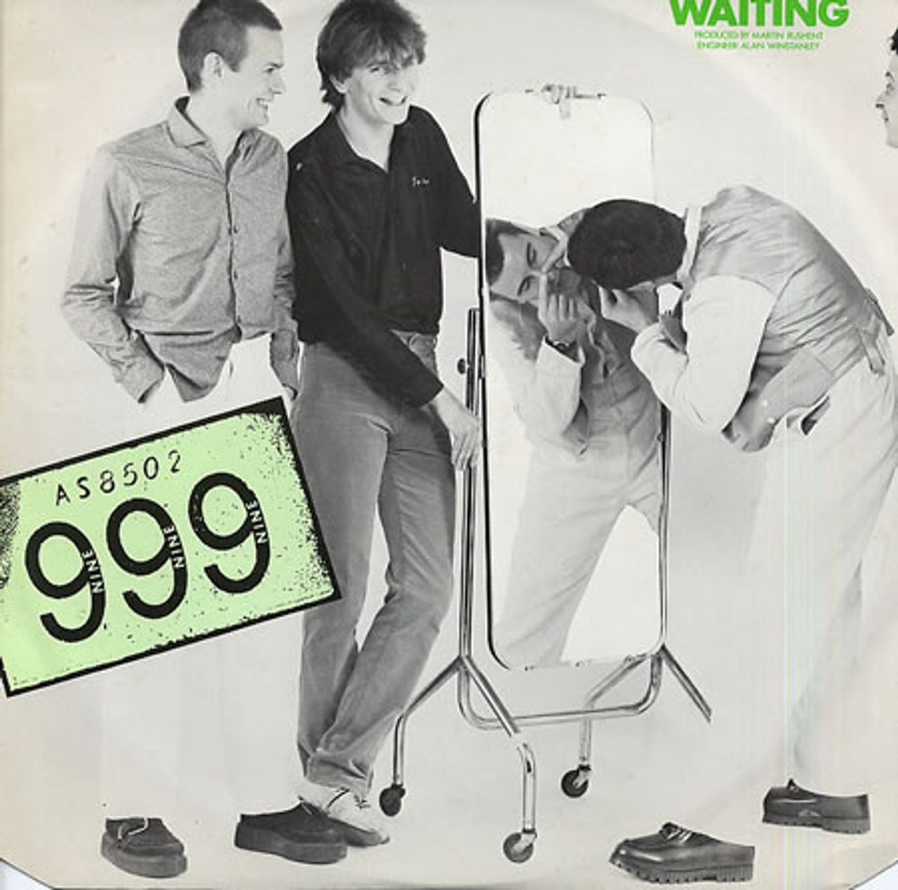 999 Waiting UK 12" vinyl single (12 inch record / Maxi-single) 12FREE10