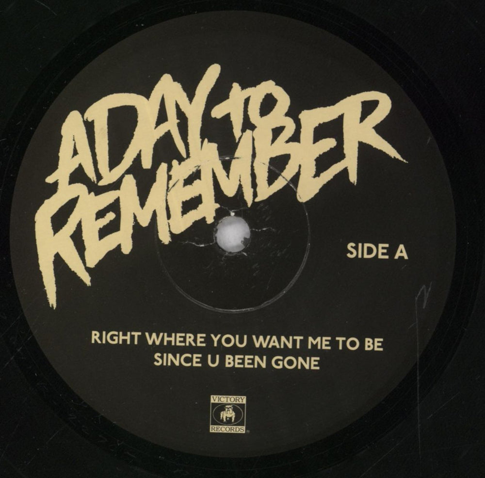 A Day To Remember Attack of The Killer B-Sides US 7" vinyl single (7 inch record / 45) O7007AT834449