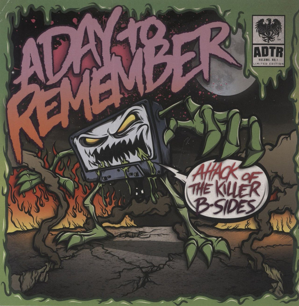 A Day To Remember Attack of The Killer B-Sides US 7" vinyl single (7 inch record / 45) VR570