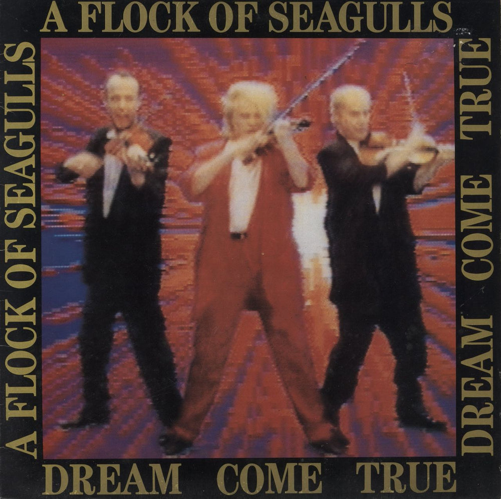 A Flock Of Seagulls Dream Come True UK vinyl LP album (LP record) HIP32