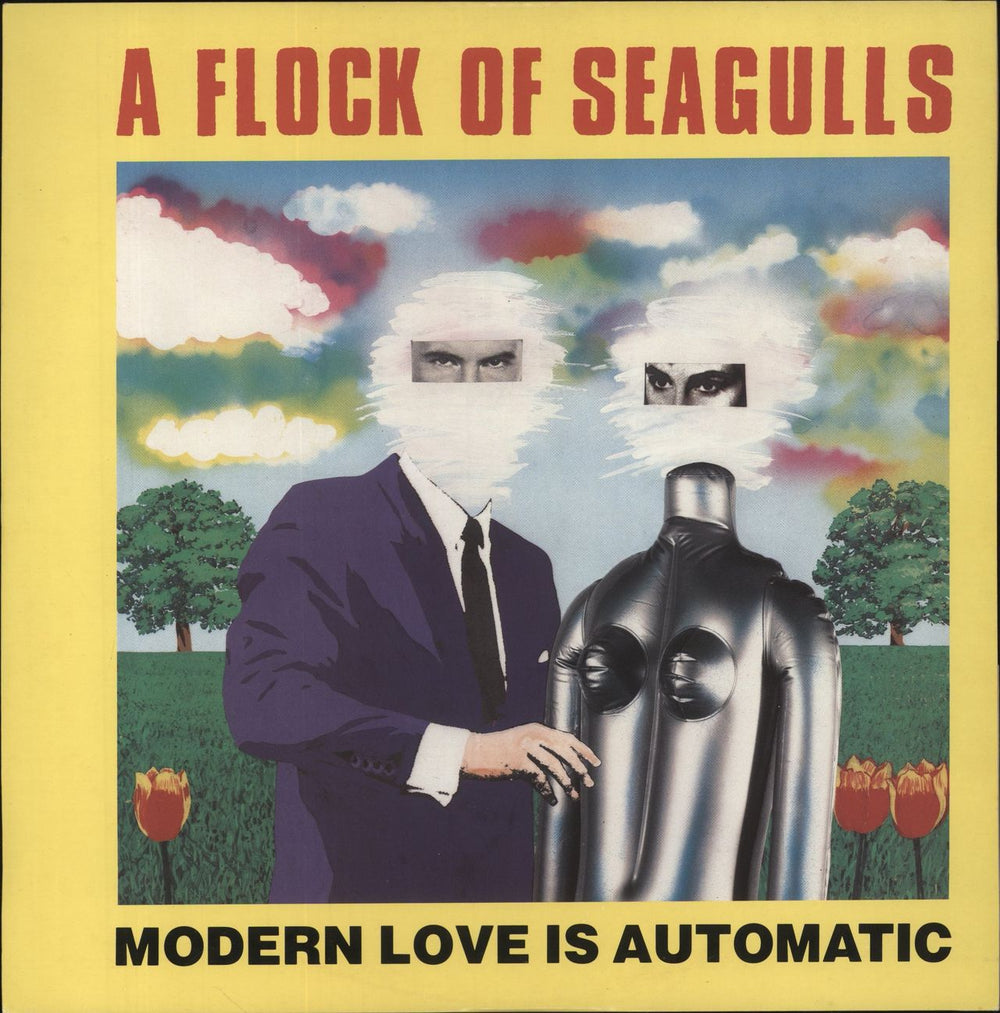 A Flock Of Seagulls Modern Love Is Automatic UK 12" vinyl single (12 inch record / Maxi-single) JIVET8