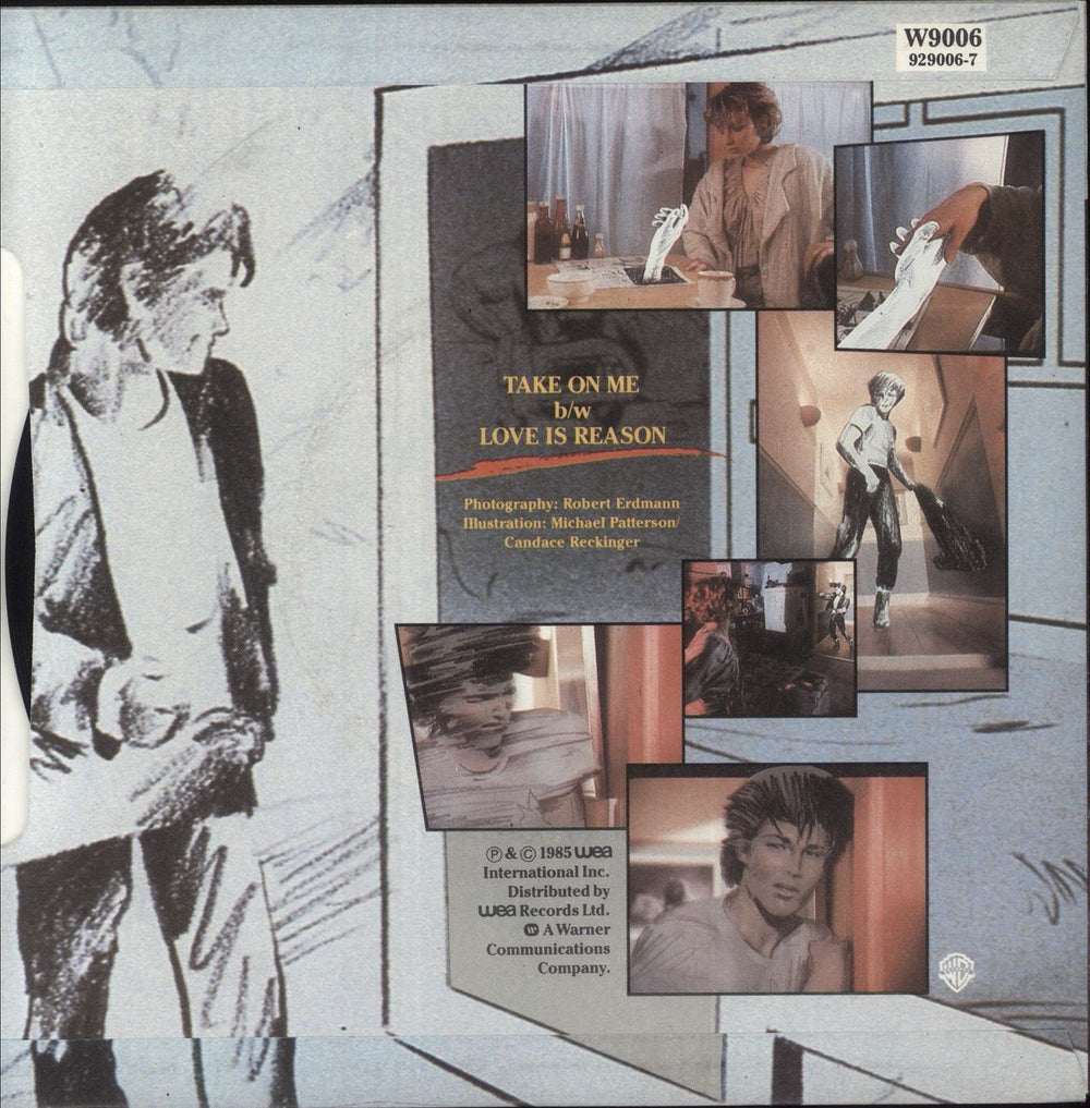 A-Ha Take On Me - 3rd - Solid UK 7