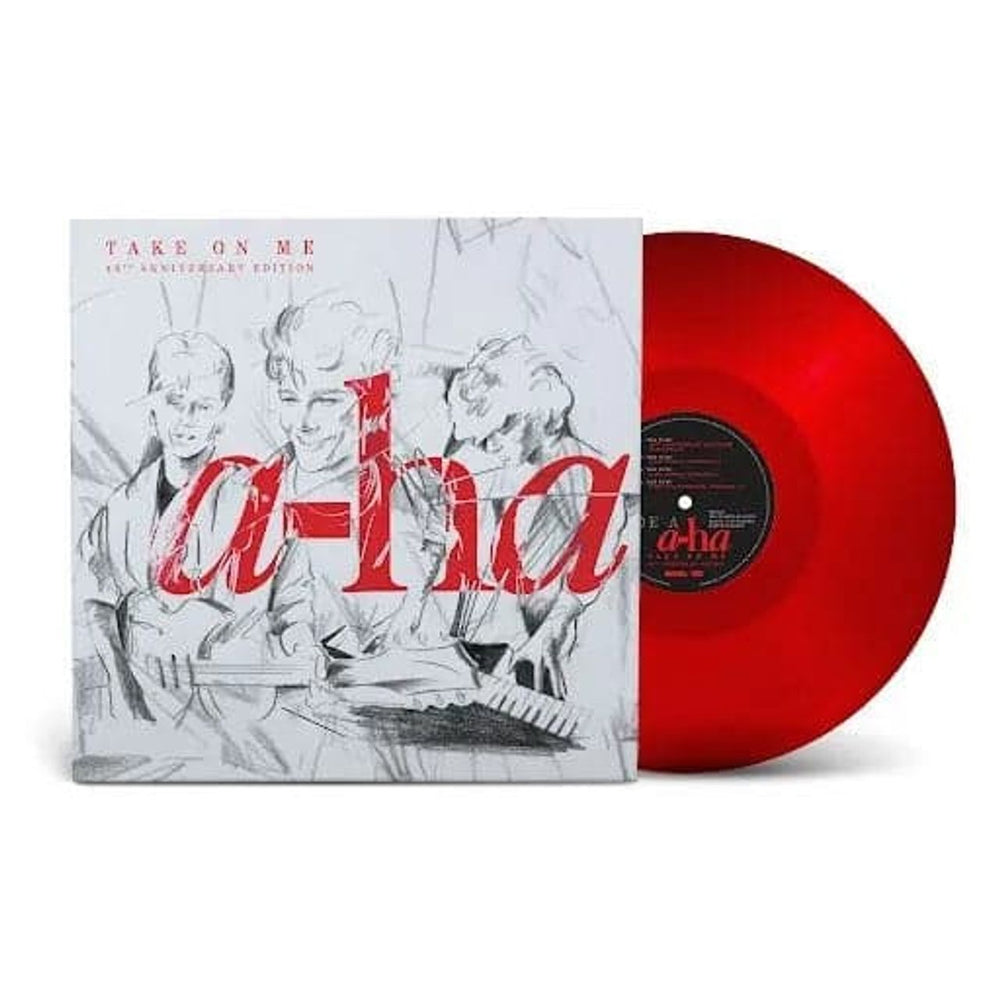 A-Ha Take On Me - RSD Black Friday 2025 - 40th Anniversary Edition - Red Vinyl - Sealed UK 12" vinyl single (12 inch record / Maxi-single) 81227808570