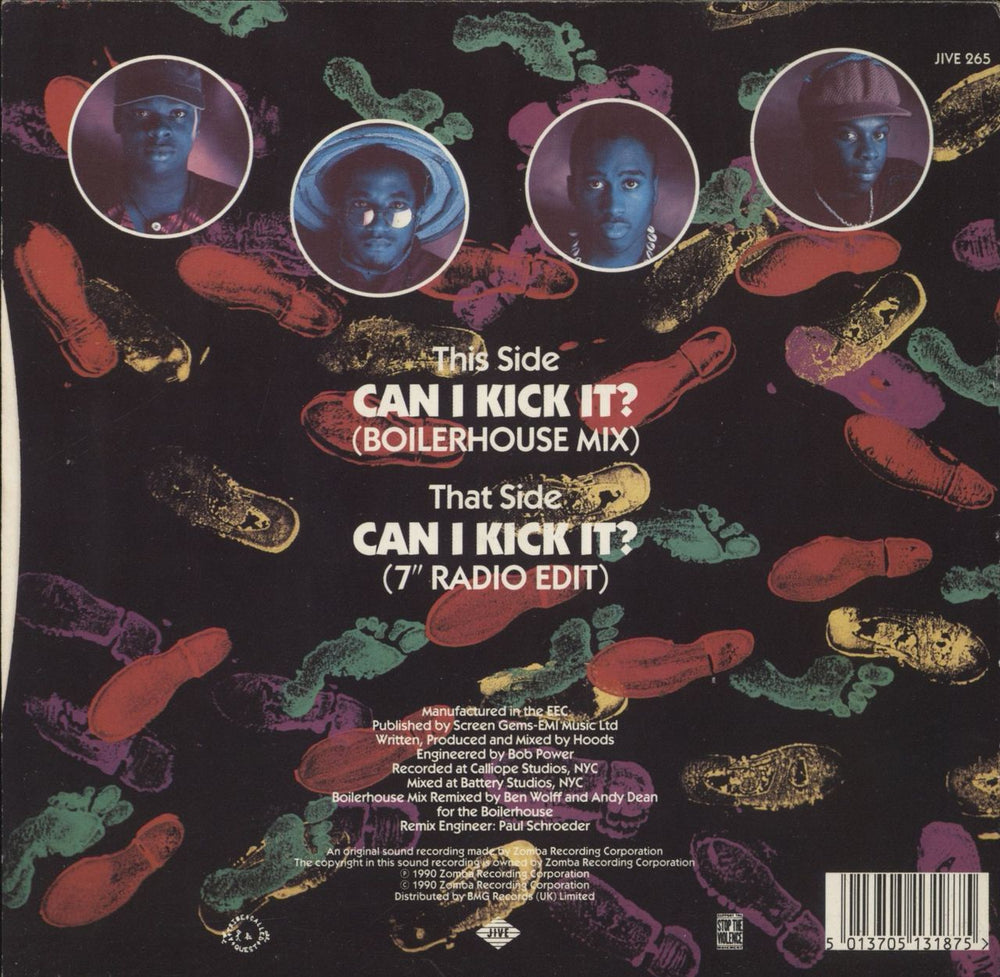 A Tribe Called Quest Can I Kick It ? UK 7" vinyl single (7 inch record / 45) 5013705131875