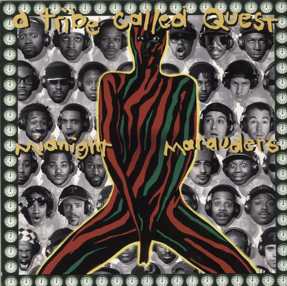 A Tribe Called Quest Midnight Marauders - EX UK vinyl LP album (LP record) 01241414901