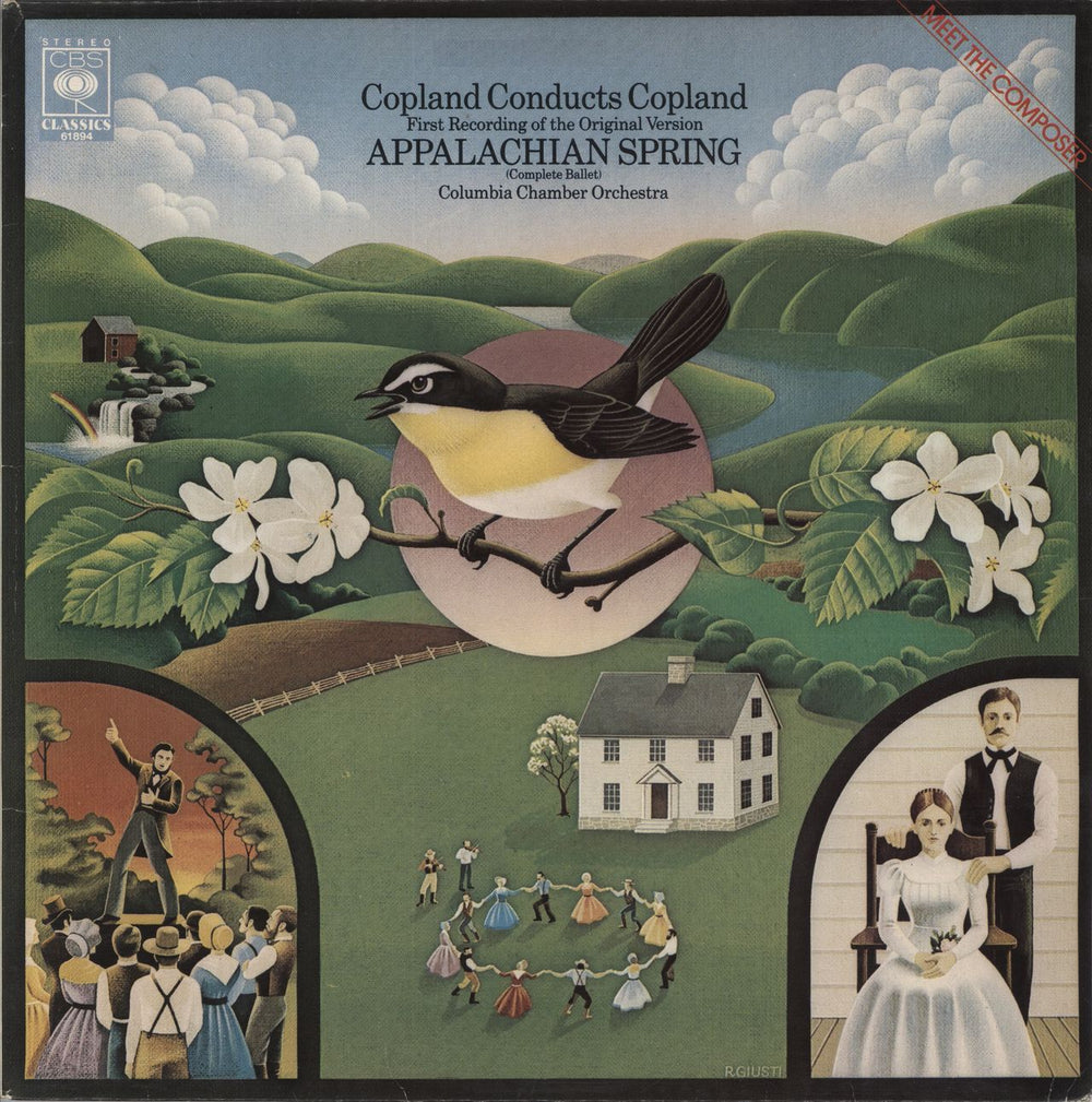 Aaron Copland Copland: Appalachian Spring (Complete Ballet) UK vinyl LP album (LP record) 61894