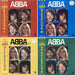 Abba Disco Special - Complete Set + Obi's Japanese 4-LP vinyl album record set DSP-3024-7