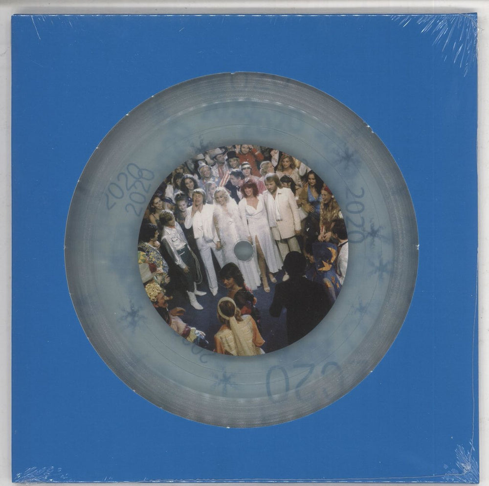 Abba Happy New Year - Clear Vinyl + Numbered - Sealed UK 7" vinyl single (7 inch record / 45) 00602508337109