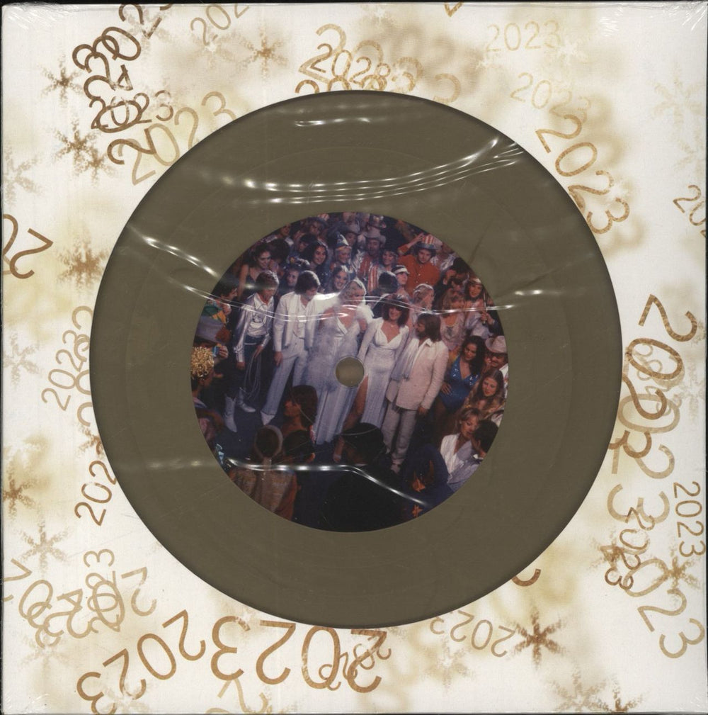 Abba Happy New Year - Gold Vinyl - Numbered Edition - Sealed UK 7" vinyl single (7 inch record / 45) 00602445928637