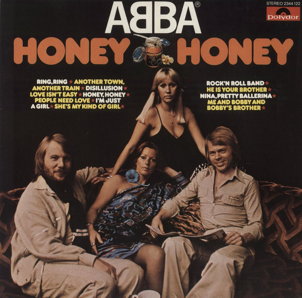 Abba Honey Honey German vinyl LP album (LP record) 2344122