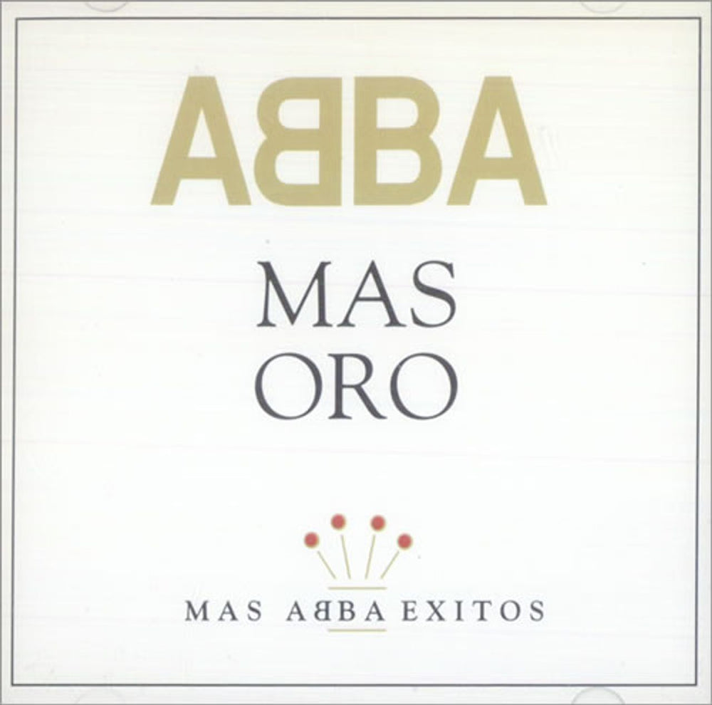 Abba Mas Oro US CD album (CDLP) 314523365-2