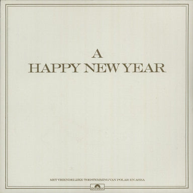 Abba Polydor Wenst U... Happy New Year Dutch Promo 7" vinyl single (7 inch record / 45) ABB07PO36952