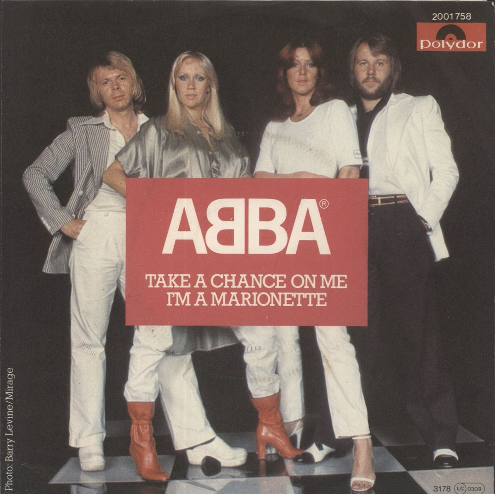 Abba Take A Chance On Me German 7" vinyl single (7 inch record / 45)