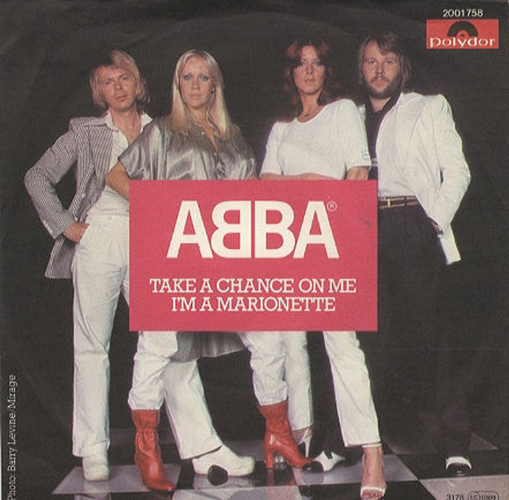 Abba Take A Chance On Me - Mint German 7" vinyl single (7 inch record / 45) 2001758