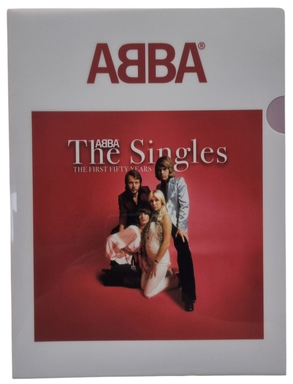 Abba The Singles - The First Fifty Years - SHM-CD + PVC Folder Japanese SHM CD