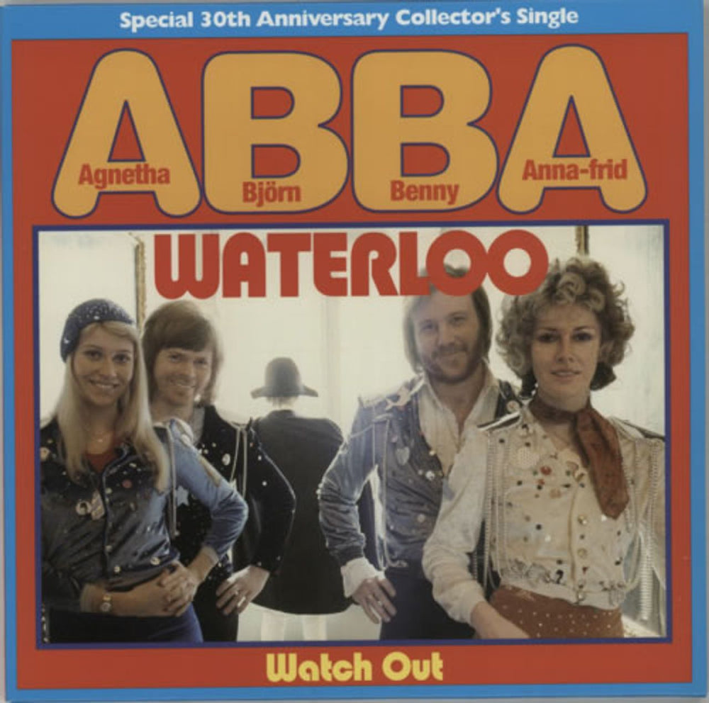 Abba Waterloo - 30th Anniversary Edition UK 7" vinyl single (7 inch record / 45) 9820540