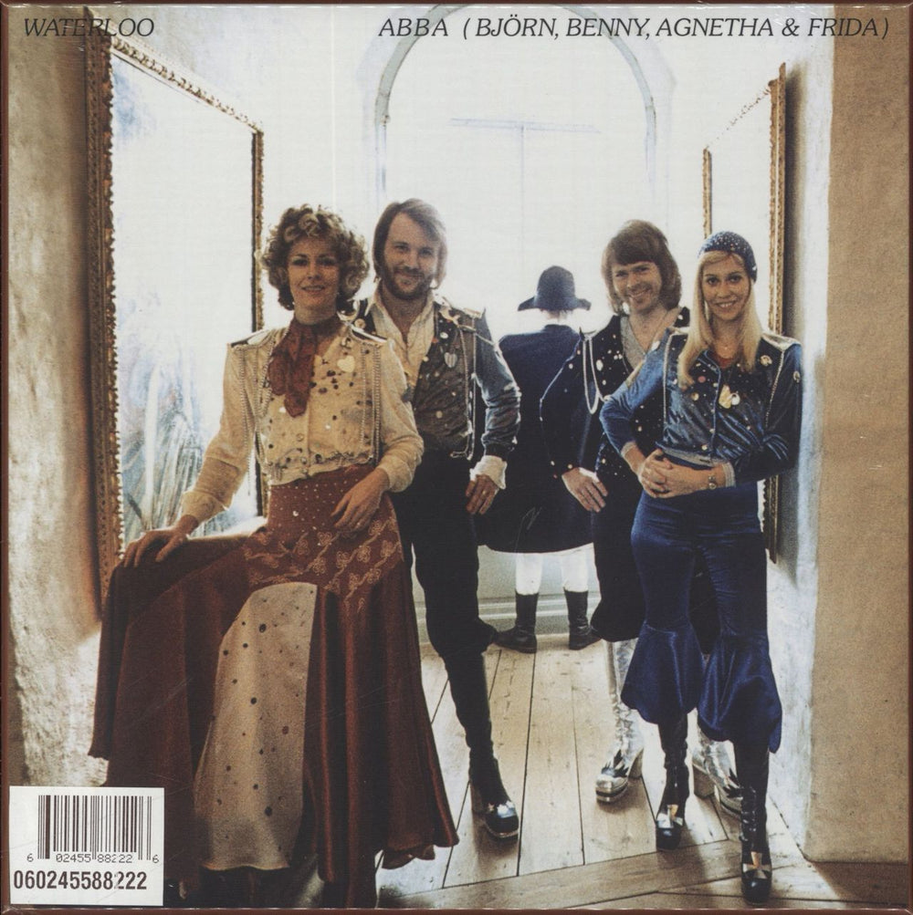 Abba Waterloo - The Singles - Coloured Vinyl - Sealed UK 7" single box set 00602455882226