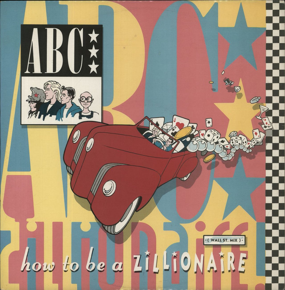 ABC How To Be A Zillionaire UK 12" vinyl single (12 inch record / Maxi-single) NTX107