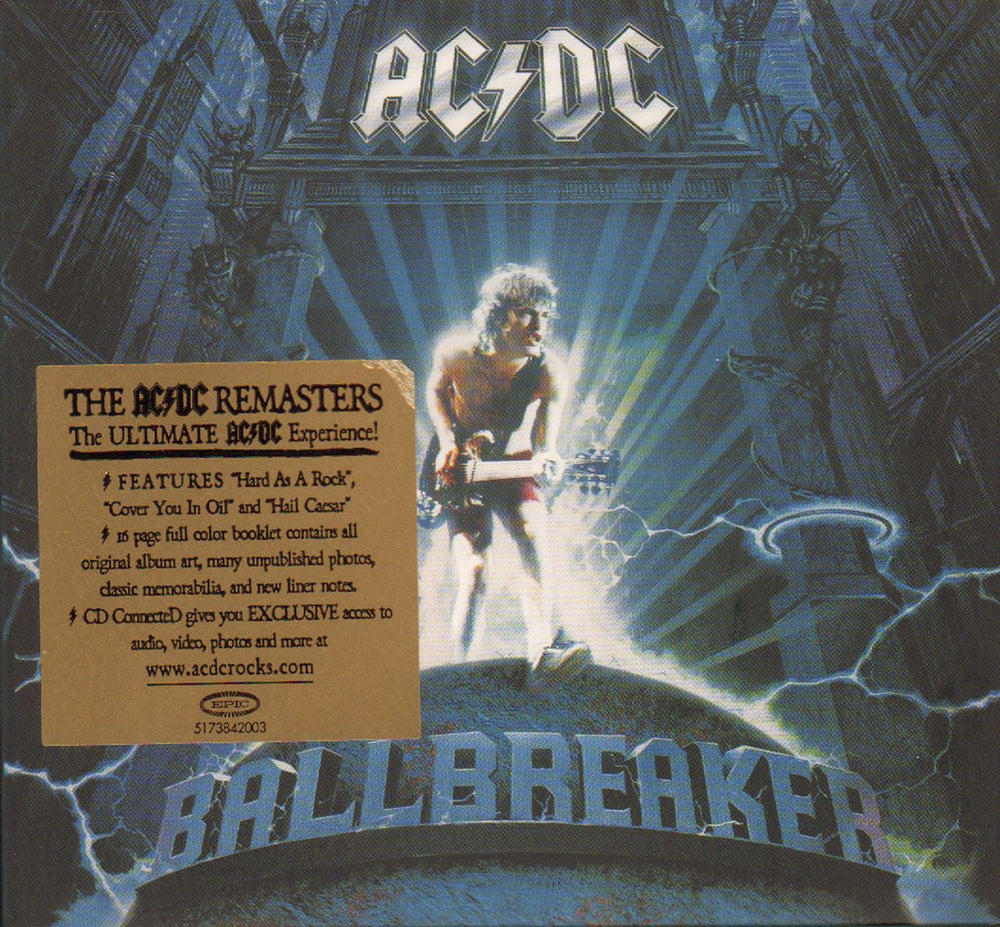 AC/DC Ballbreaker UK CD album (CDLP) EPC5173842