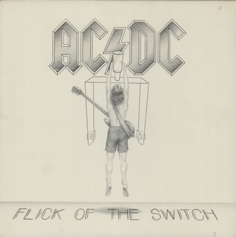 AC/DC Flick Of The Switch US vinyl LP album (LP record) 80100-1