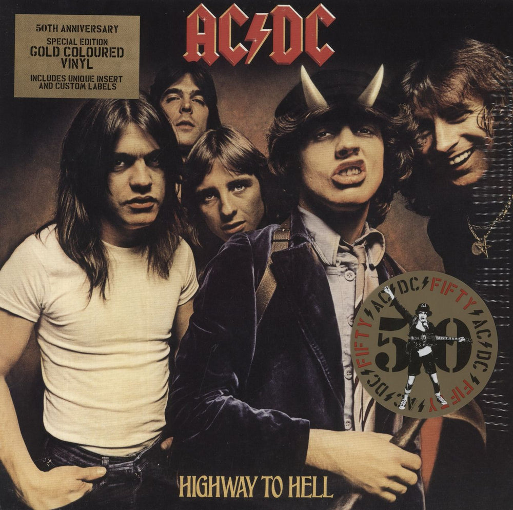 AC/DC Highway To Hell - Gold 180 Gram - Sealed UK vinyl LP album (LP record) 19658834551