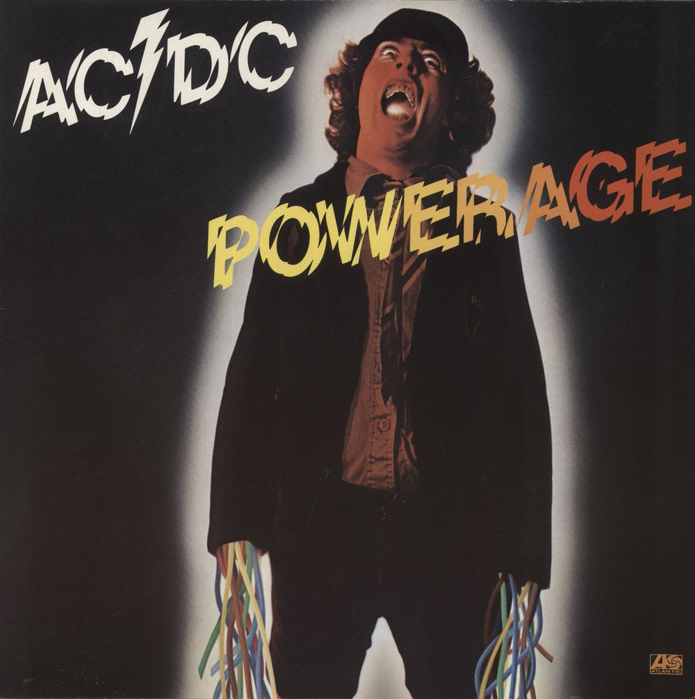 AC/DC Powerage - Barcoded sleeve German vinyl LP album (LP record) ATL50483