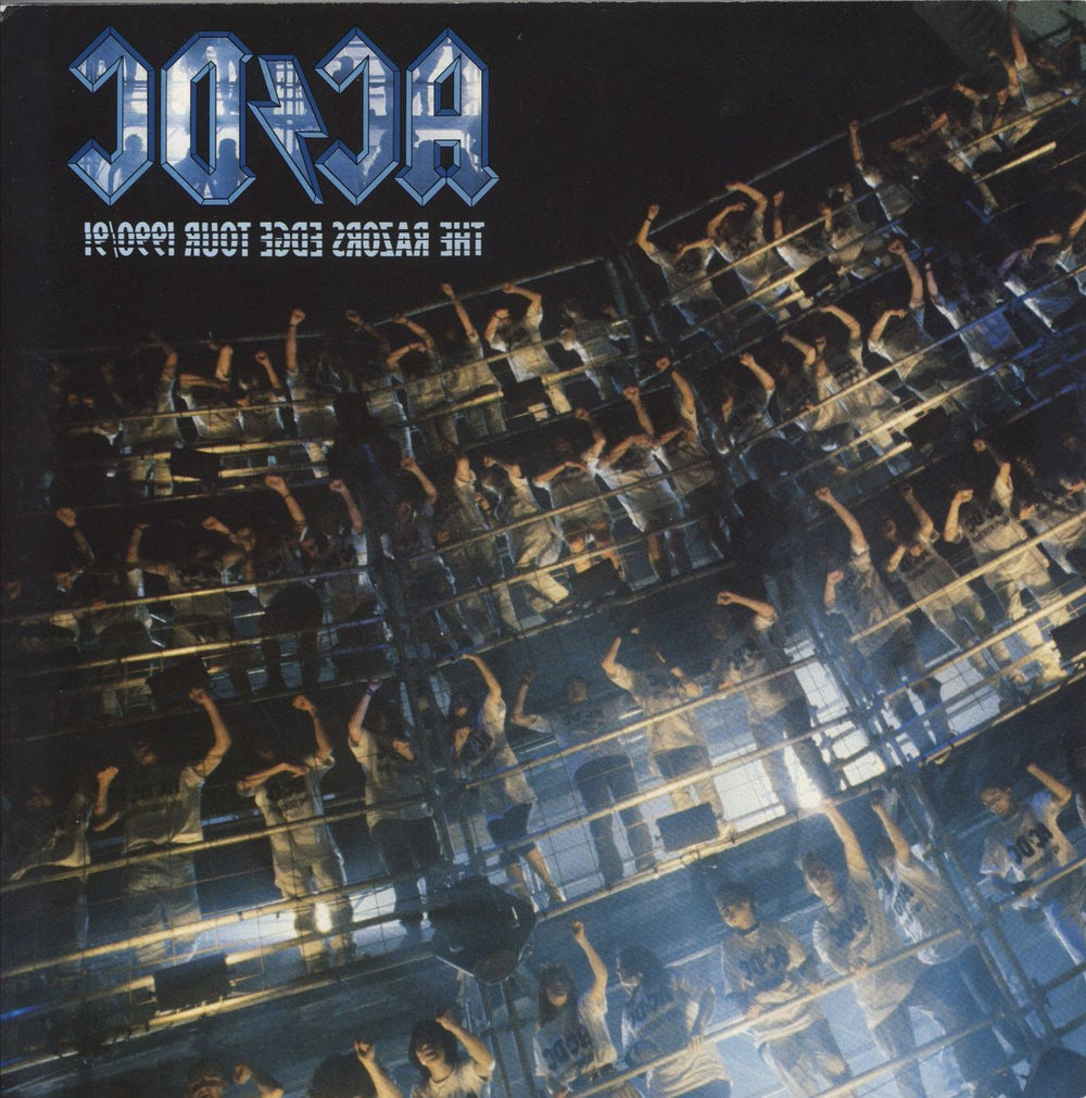 AC/DC The Razors Edge Tour 1990/91 + Ticket Stub UK tour programme