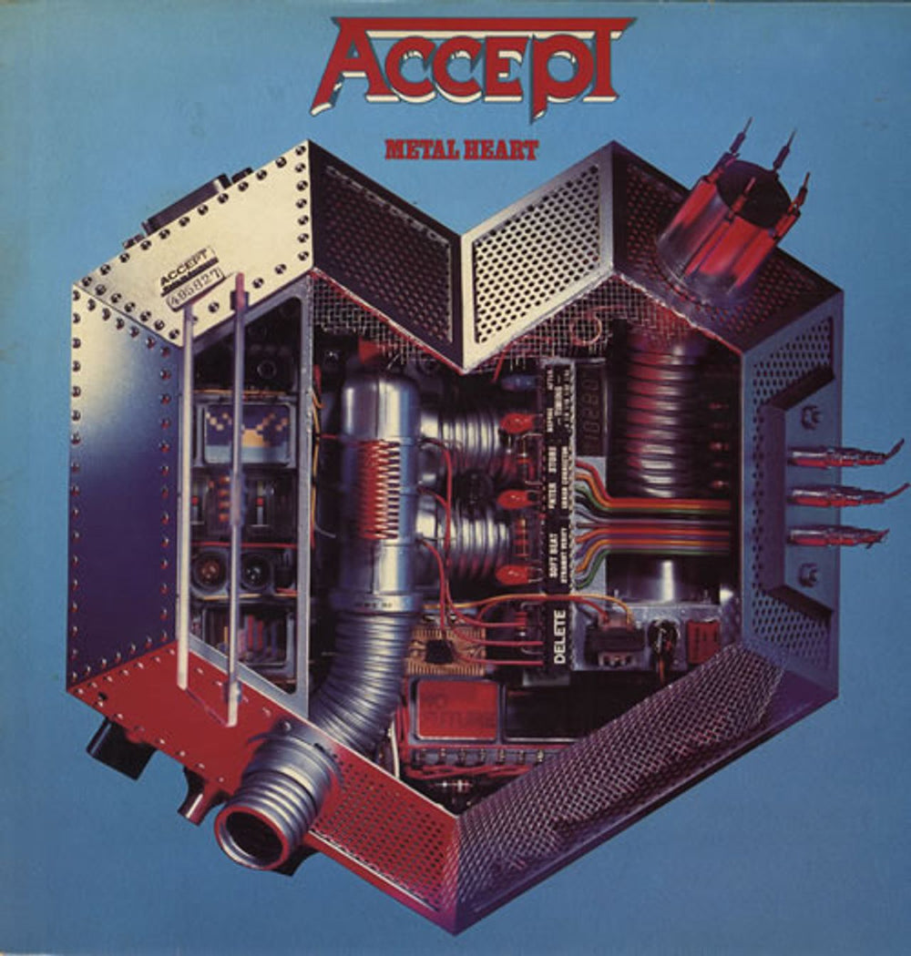 Accept Metal Heart UK vinyl LP album (LP record) PRT26358