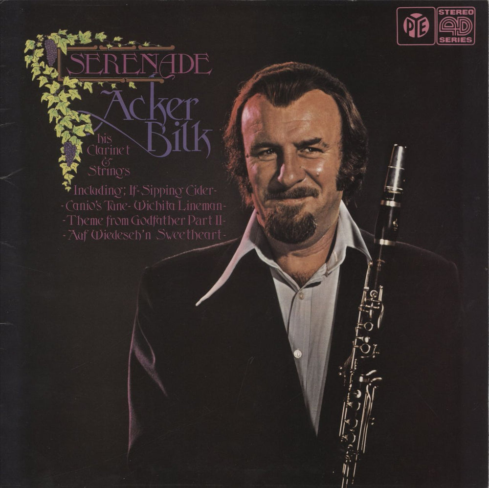 Acker Bilk Serenade UK vinyl LP album (LP record) NSPL41046