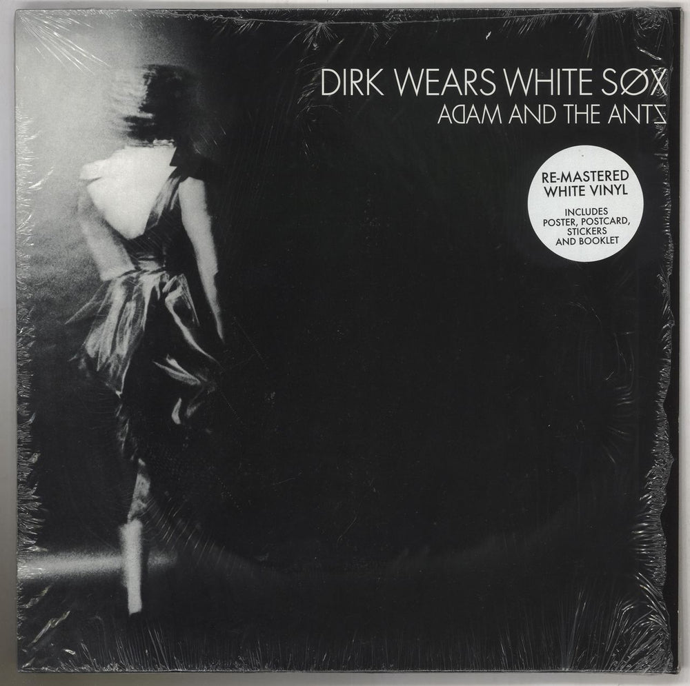 Adam & The Ants Dirk Wears White Sox - RSD14 - White Vinyl + Complete UK vinyl LP album (LP record) BBH003LP