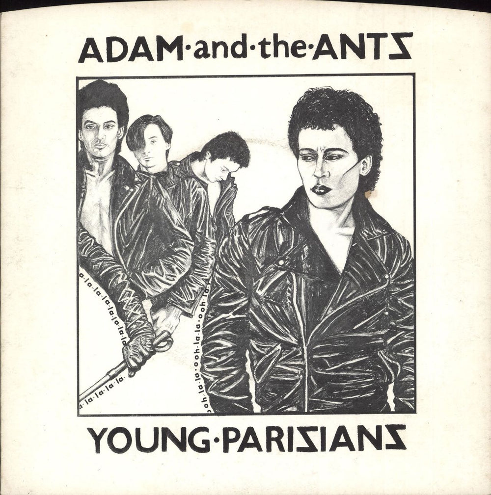 Adam & The Ants Young Parisians - 2nd - P/S - EX UK 7" vinyl single (7 inch record / 45) F13803