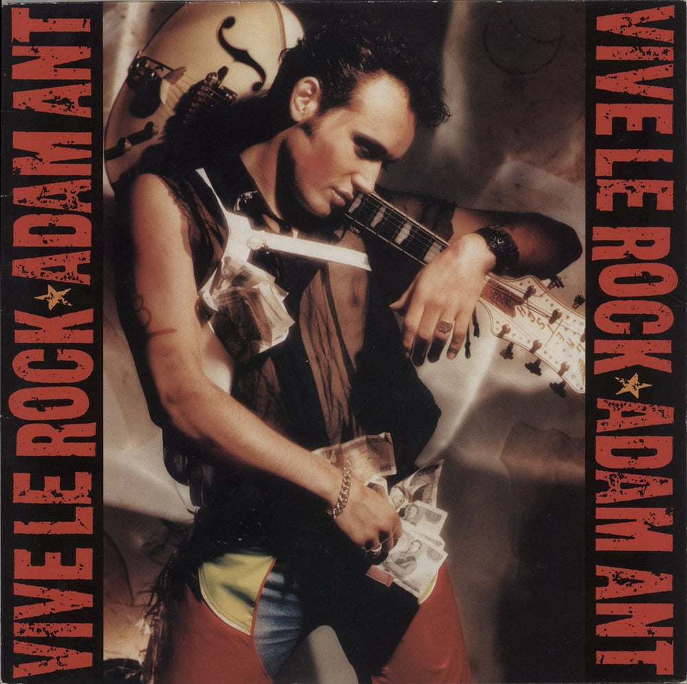 Adam Ant Vive Le Rock UK vinyl LP album (LP record) CBS26583