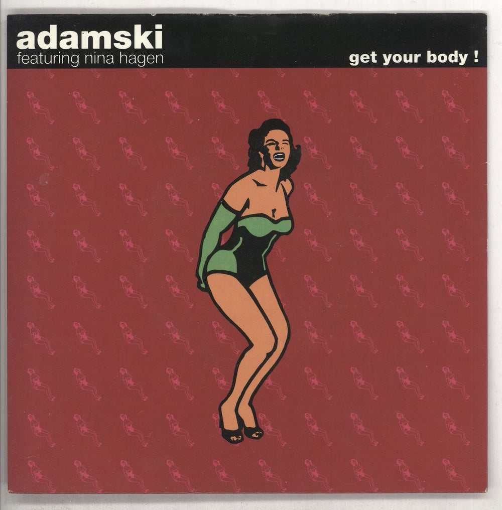 Adamski Get Your Body UK 7" vinyl single (7 inch record / 45) MCS1613