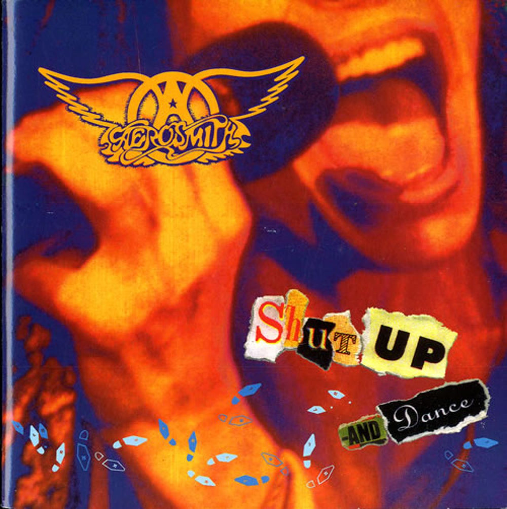 Aerosmith Shut Up And Dance - Gatefold UK 7" vinyl single (7 inch record / 45) GFS75