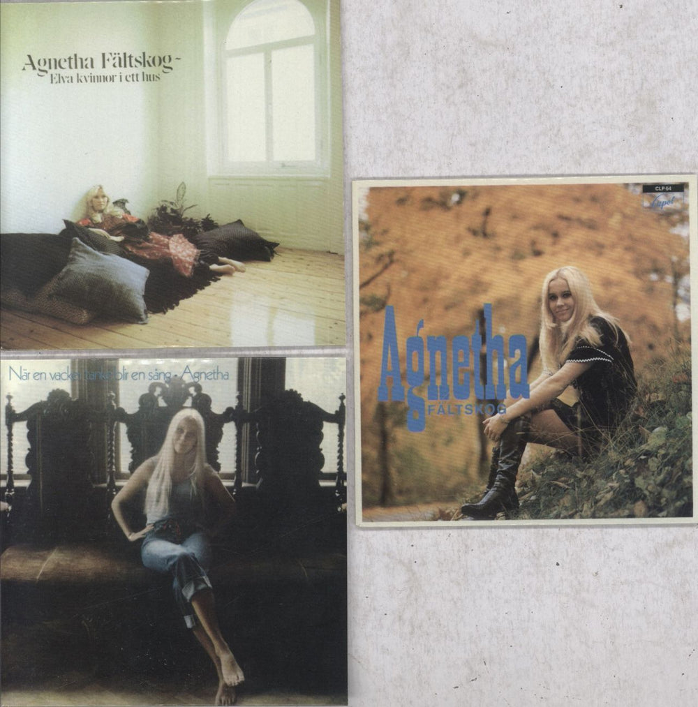 Agnetha Fältskog 3 Original Album Classics UK CD Album Box Set AGNDXOR846312